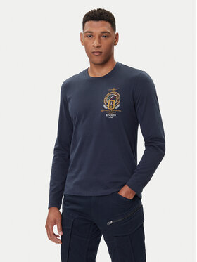 Aeronautica Militare Aeronautica Militare Longsleeve 252TS2467UJ00703 Blu scuro Regular Fit