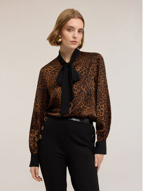 Motivi Motivi Camicia 5053Q000966N0Z2 Marrone Regular Fit