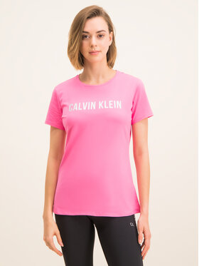Calvin Klein Performance Calvin Klein Performance T-Shirt 00GWF8K139 Różowy Regular Fit
