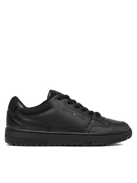 Tommy Hilfiger Tommy Hilfiger Sneakers Th Basket Core Leather Ess FM0FM05040 Negru