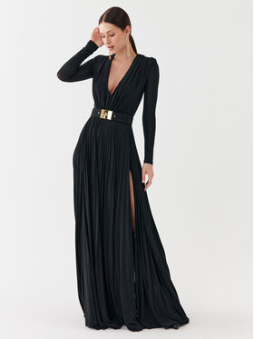 Elisabetta Franchi Elisabetta Franchi Večerní šaty AB-401-36E2-V680 Černá Slim Fit