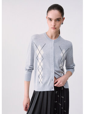 Liu Jo Liu Jo Cardigan WF6288MA16RL9208 Grigio Regular Fit