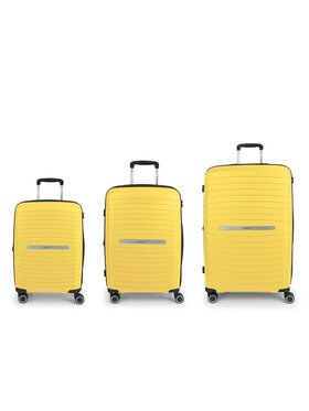 Gabol Gabol Komplet walizek 309888 Żółty