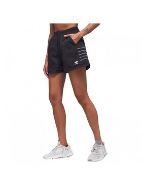 adidas Originals adidas Originals Szorty sportowe LRG LOGO SHORTS Czarny Regular Fit