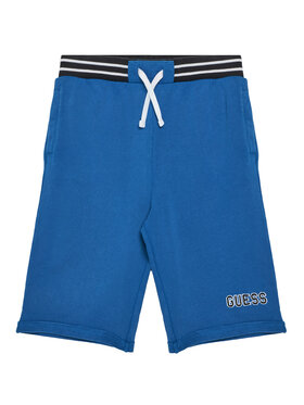 Guess Guess Спортни шорти L5GD12 KA6R4 Син Oversize