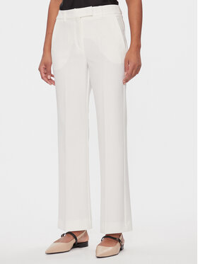 Marella Marella Hlače Child 2413131061200 Écru Regular Fit