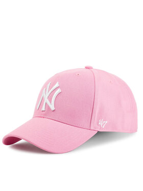 47 Brand 47 Brand Шапка с козирка New York Yankees B-MVPSP17WBP-RS Розов