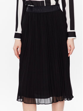 DKNY DKNY Sukně P0RNZCVM Černá Regular Fit