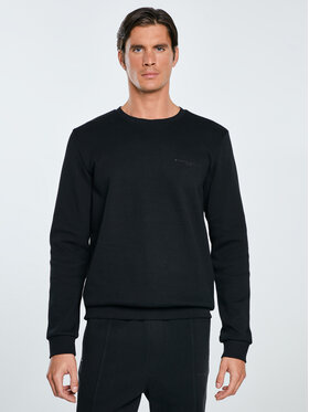 BIG STAR BIG STAR Bluza WILER Czarny Basic Fit