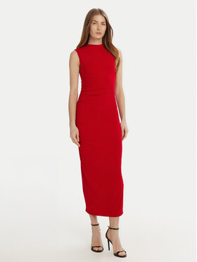 Marella Marella Každodenné šaty Nef 2513621061 Červená Slim Fit