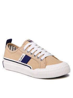 Pepe Jeans Pepe Jeans Πάνινα παπούτσια Ottis Combi Boy PBS30526 Μπεζ