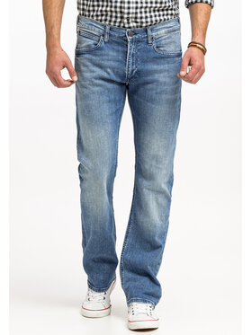 Lee Lee Jeansy TRENTON MID Niebieski Regular Fit