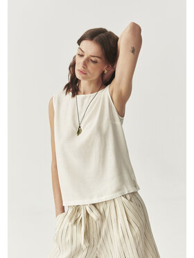TATUUM Tatuum Bluzka ASANTI Écru Loose Fit