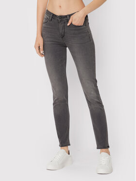 Lee Lee Jeansy Scarlett L626YGCX Szary Skinny Fit