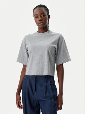 PINKO PINKO T-Shirt 104604 A2F8 I42 Szary Regular Fit