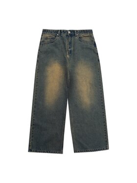2005 2005 Jeansy Ultra Baggy Fit Corrode Blue Denim Niebieski Baggy Fit