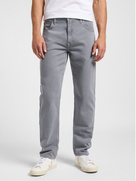 Lee Lee Jeansy OSCAR Szary Regular Fit