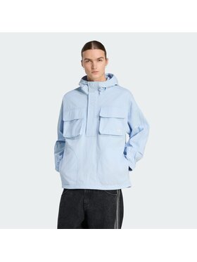 adidas adidas Kurtka przejściowa 161849 Niebieski jasny Loose Fit
