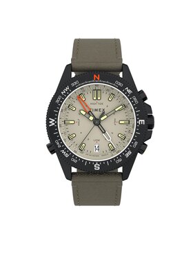 Timex Timex Годинник Tide-Temp-Compass 43mm Eco-Friendly Strap TW2V21800 Чорний