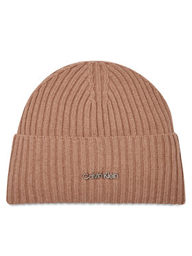 Calvin Klein Calvin Klein Kapa Ck Must Logo Beanie K60K611401 Ljubičasta
