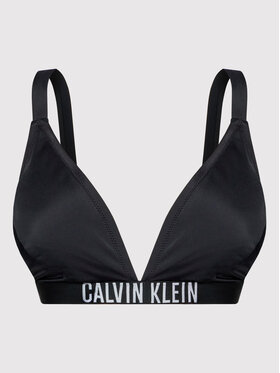 Calvin Klein Swimwear Calvin Klein Swimwear Bikini felső Triangle-Rp-Plus KW0KW01834 Fekete