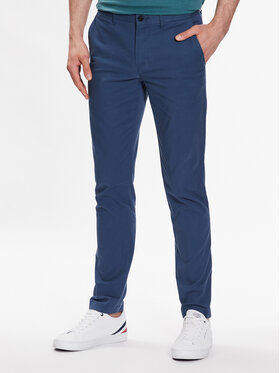 Tommy Hilfiger Tommy Hilfiger Chinos kelnes Bleecker MW0MW26619 Tamsiai mėlyna Slim Fit