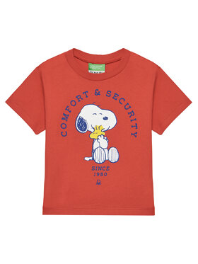 United Colors Of Benetton United Colors Of Benetton T-särk 3X1SG10IB Punane Regular Fit