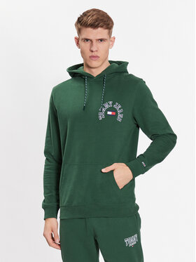 Tommy Jeans Tommy Jeans Felpa DM0DM16805 Verde Regular Fit