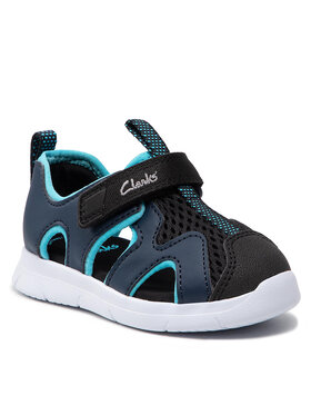 Clarks Clarks Sandały Ath Surf T 261500057 Granatowy