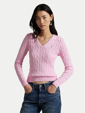 Polo Ralph Lauren Polo Ralph Lauren Sweater 211971870006 Rózsaszín Slim Fit