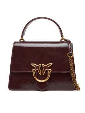 PINKO PINKO Ročna torba Love One Top Handle Classic Light PE 25 PLTT 100066 A1UV Y1HQ Bordo rdeča