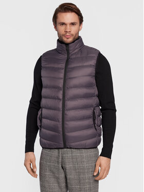 Brave Soul Brave Soul Gilet MJK-CHADDERTON Grigio Regular Fit