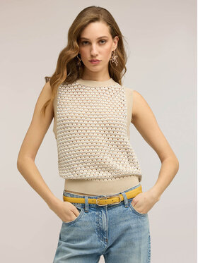 Motivi Motivi Maglione M180W003881N0R2 Crema Regular Fit