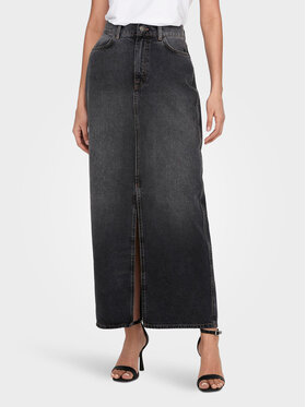 ONLY ONLY Farmer szoknya Cilla 15320571 Fekete Regular Fit
