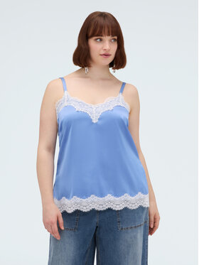 Fiorella Rubino Fiorella Rubino Top D007T000265N034 Turkusowy A-Line Fit
