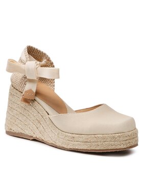 Castañer Castañer Еспадрили Tina Jute/001 023071-203 Бял