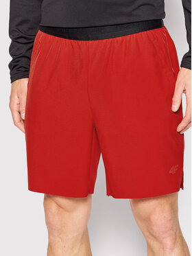 4F 4F Спортивні шорти H4L22-SKMF015 Червоний Regular Fit