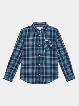 Guess Guess Marškiniai L3YH00 D52G1 Tamsiai mėlyna Regular Fit