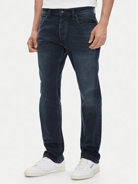 Mustang Mustang Jeansy Michigan 1016338 Granatowy Straight Fit