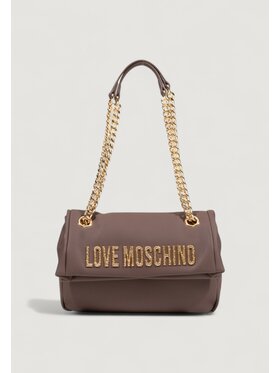 LOVE MOSCHINO LOVE MOSCHINO Σάκος HAMMERED LOGO Καφέ