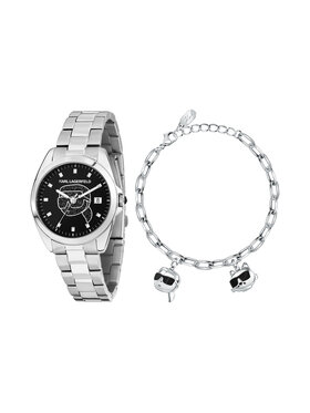 KARL LAGERFELD KARL LAGERFELD Hodinky R0553101516 Strieborná