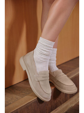 Estro Estro Chunky loafers ER00117127 Beige