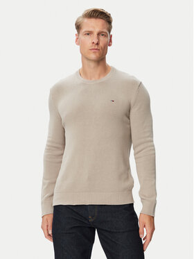 Tommy Jeans Tommy Jeans Pullover DM0DM21787 Hellgrau Regular Fit