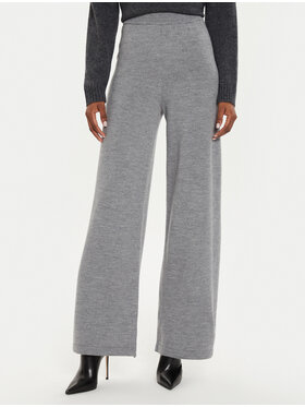 Weekend Max Mara Weekend Max Mara Trikotāžas bikses Epopea 2426336038 Pelēks Regular Fit