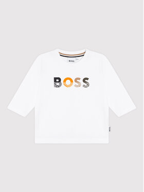 Boss Boss Bluzka J05946 S Biały Regular Fit