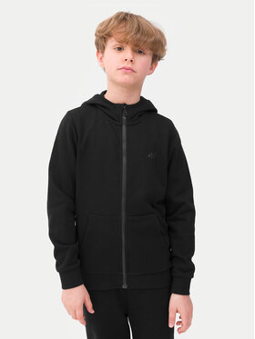 4F 4F Sweatshirt 4FJWSS24TSWSM0926 Schwarz Regular Fit