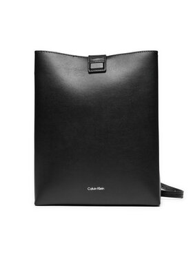 Calvin Klein Calvin Klein Torebka Line Ns Crossbody Lth Bag LV04F3005G Czarny