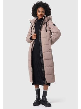 Marikoo Marikoo Kurtka zimowa Nadeshikoo Brązowy Casual Fit