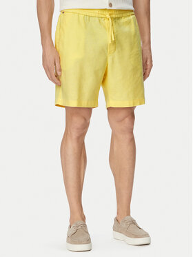 Tommy Hilfiger Tommy Hilfiger Σορτς υφασμάτινο Dover MW0MW44353 Ανοιχτό κίτρινο Regular Fit