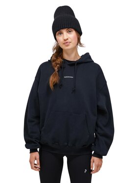Peak Performance Peak Performance Bluza Original Terry Czarny Relaxed Fit